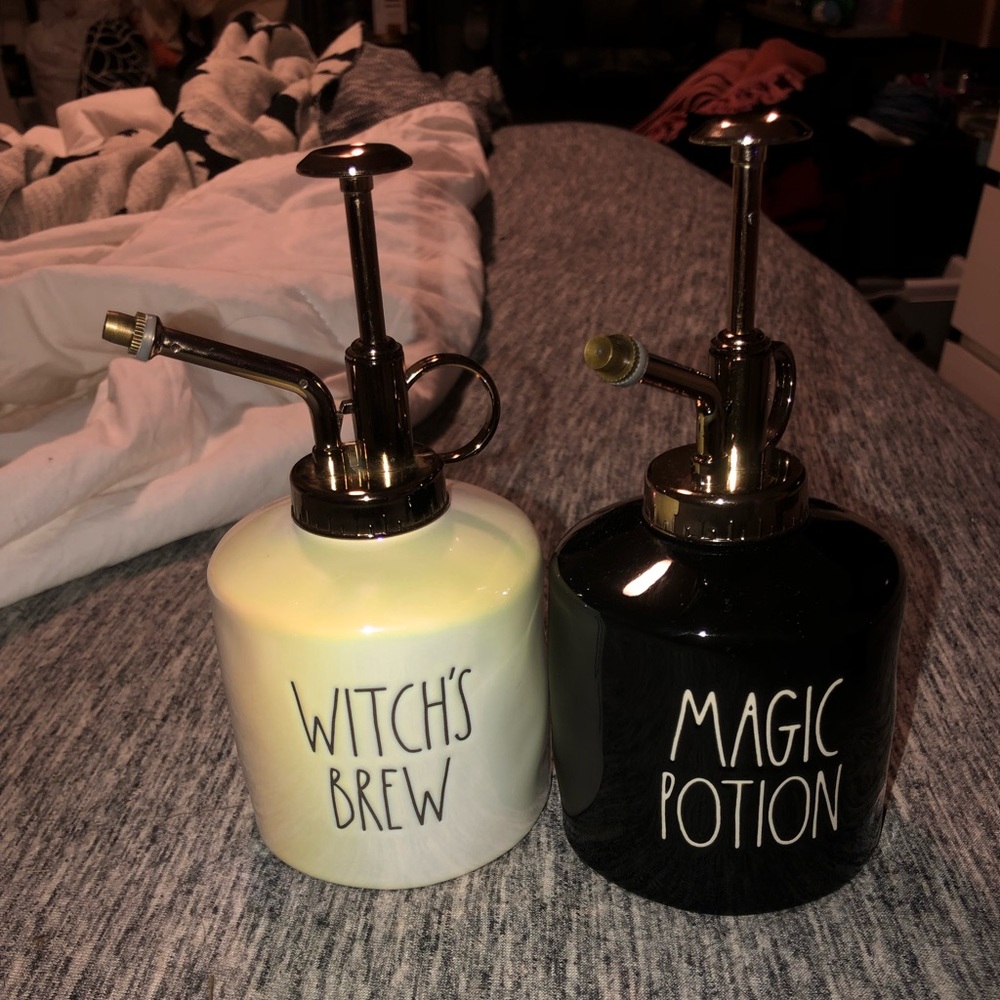 Rae Dunn Halloween plant mister set